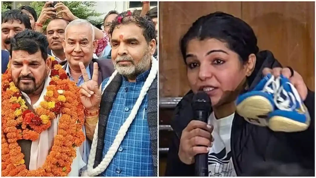 References Sakshi Malik's medal return