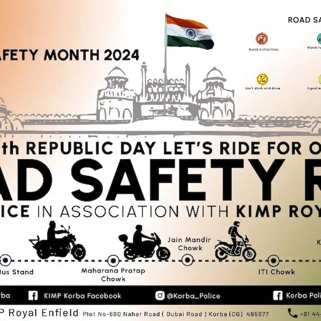 Road Safety bike rally
