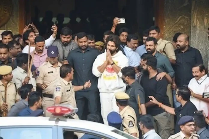 Allu Arjun gets 14 days jail 