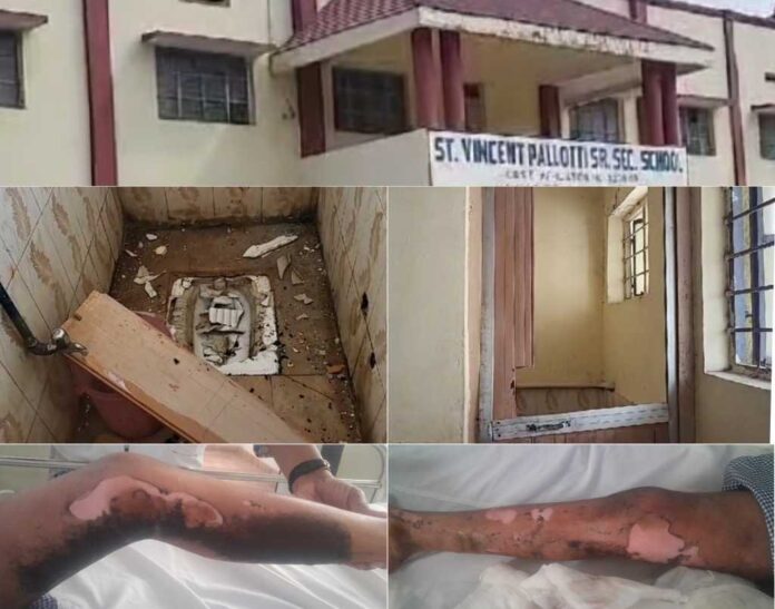 Blast at St. Vincent Pallotti School 