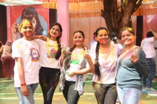 Holi celebration in BALCO