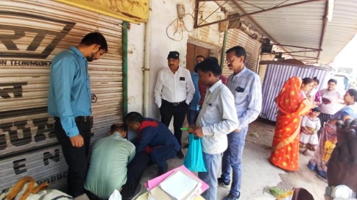 Shops of big defaulters sealed