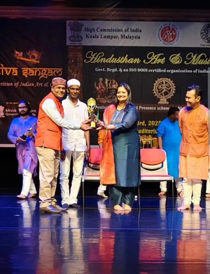 Sandeep Sharma got second place