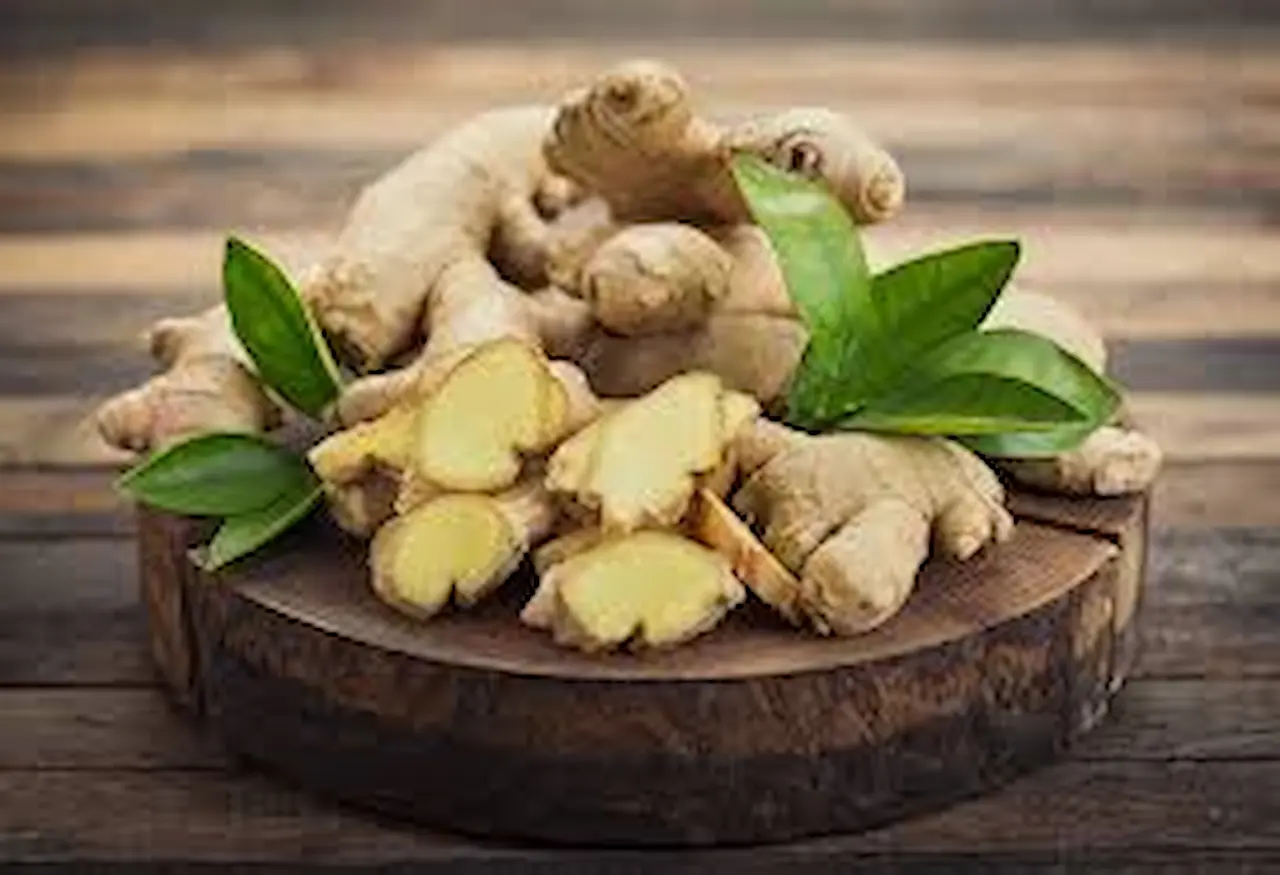 Homemade recipe of ginger