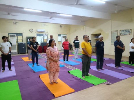 BALCO celebrated Yoga Day