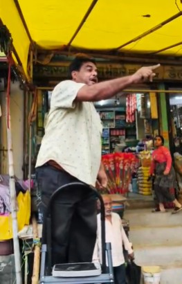 Traders opposed the bulldozer action