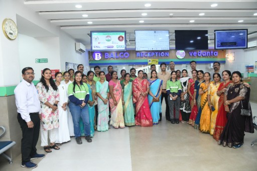 BALCO celebrated Rakshabandhan festival