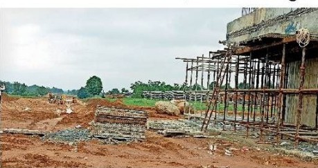 work of over bridge stopped