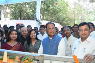 Chief Minister praised BALCO's stall