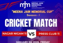 State level cricket tournament : कोरबा में क्रिकेट इतिहास रचेगा मीना जैन मेमोरियल क्रिकेट टूर्नामेंट,आज से शुरू होगा राज्य स्तरीय टूर्नामेंट State level cricket tournament