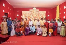 पारंपरिक वस्तुओं से सजा बालकोनगर का दुर्गा पूजा पंडाल, अतीत की यादों को करेगा जीवंत